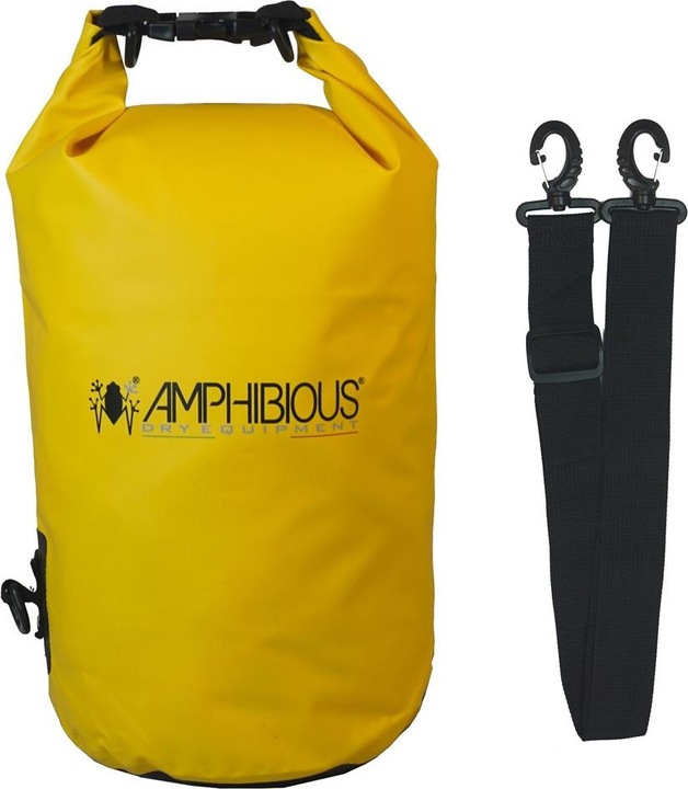 Actual product image Amphibious WATERPROOF BAG TUBE 10L YELLOW P/N: TS-1010.04 (10 l)