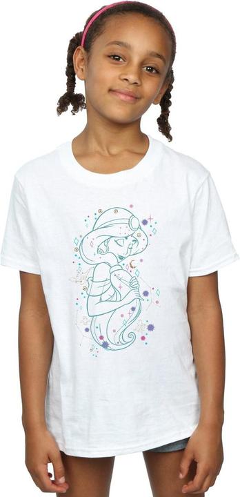 Produktbild Disney Aladdin Princess Jasmine Written In The Stars TShirt Mädchen (140, 146)