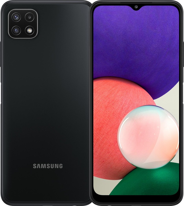 Samsung Galaxy A22 5G EU (64 GB, Gray, 6.60", Hybrid Dual SIM + eSIM, 48 Mpx, 5G)