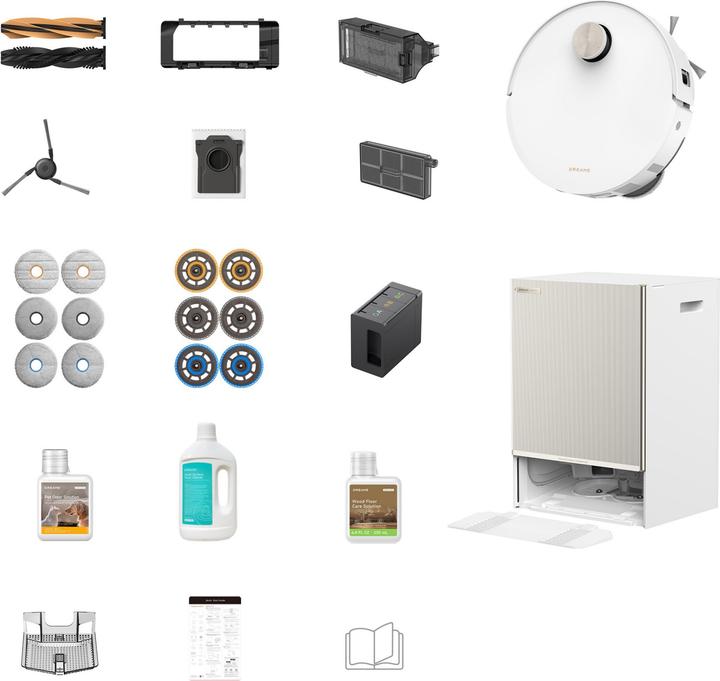 Produktbild Dreame MatriX 10 Ultra Robot Vacuum, white (Saugwischroboter)