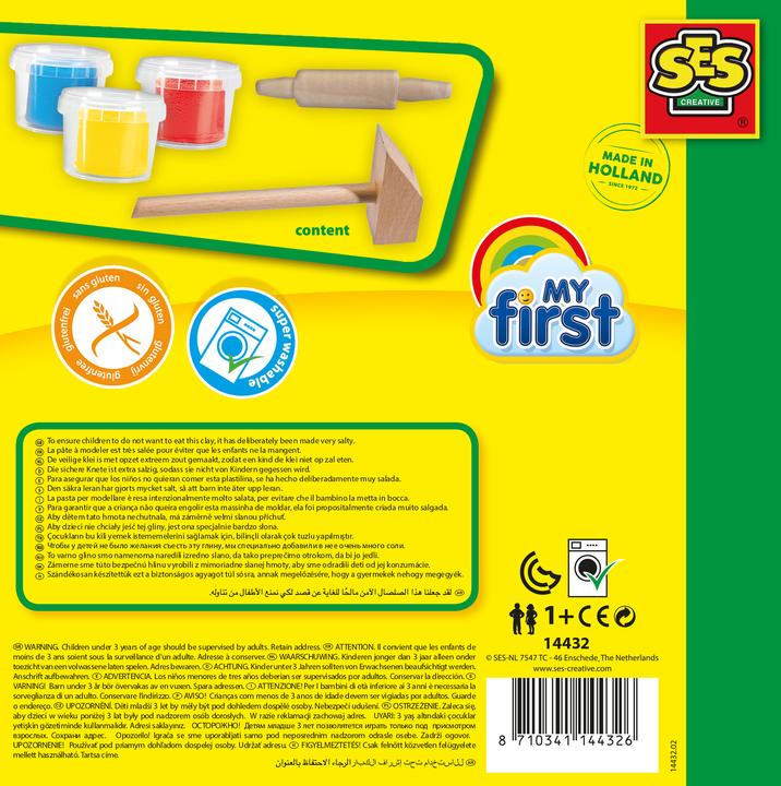 Produktbild Ses My First Knetset mit Werkzeug