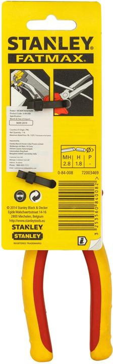 Image du produit Stanley Pince téléphonique Courbe Maxsteel VDE (200 mm)