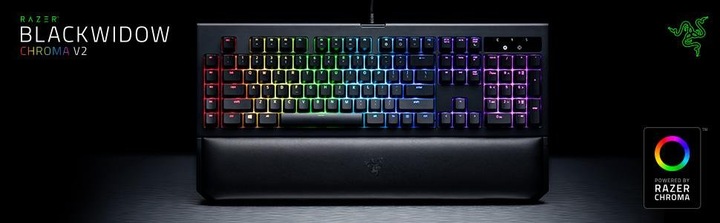 Actual product image Razer BlackWidow Chroma V2 (DE, Cable)
