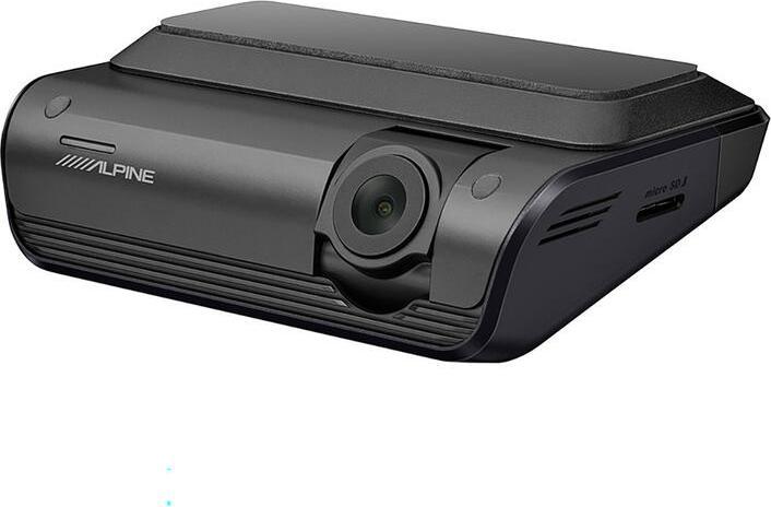 Produktbild Alpine DVR-Q1000 (Akku, Eingebautes Display, Bluetooth, WLAN, Nachtsicht, GPS-Empfänger, Beschleunigungssensor, Eingebautes Mikrofon, 2K)