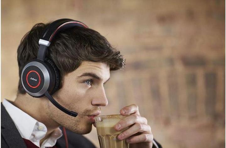 Actual product image Jabra Evolve 80 (Cable, USB-A, Avaya, Cisco, Microsoft teams)