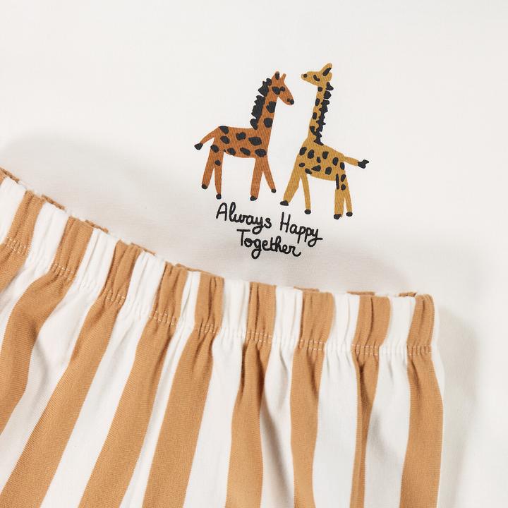 Actual product image La Redoute Collections T-shirt and shorts set (60)