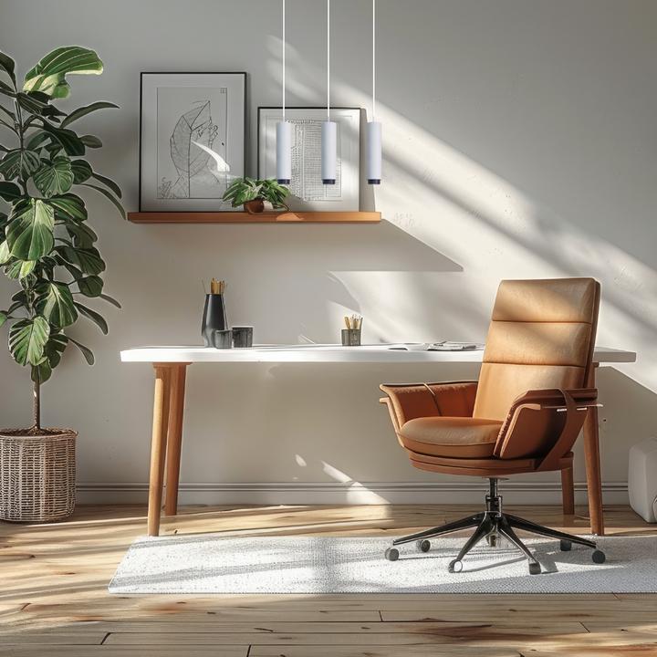 Produktbild Luxula LED-Pendelleuchte, weiss/schwarz, 3-flammig (GU10)