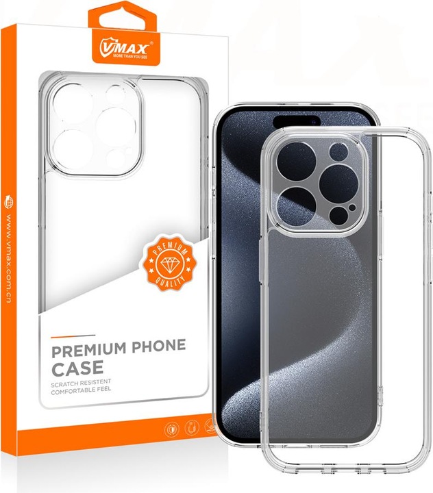 Produktbild Vmax Acryl-Fallschutzhülle für Samsung Galaxy A54 transparent (Samsung Galaxy A54 5G)