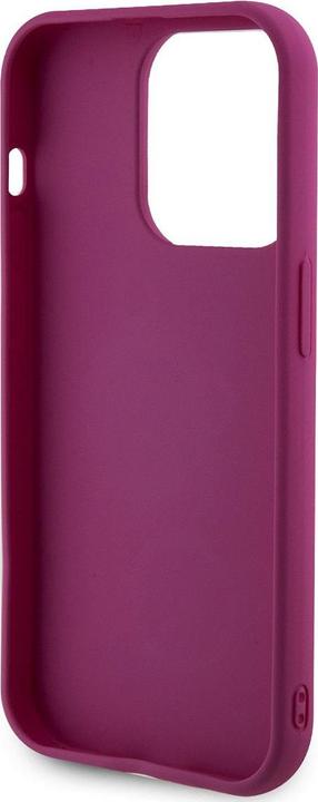 Actual product image Guess Sequin Script Logo Case for iPhone 14 Pro Max Magenta (Apple iPhone 14 Pro Max)