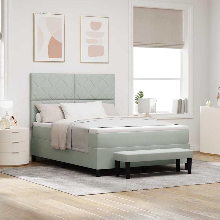Produktbild vidaXL Boxspringbett (140 x 200 cm)