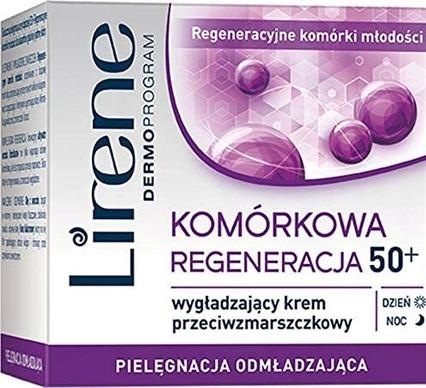 Produktbild Lirene LIRENE Dermo Regeneracja 50+ wygładzający krem przeciwzmarszczkowy Komórki Młodości 50ml (50 ml, 24h Creme)