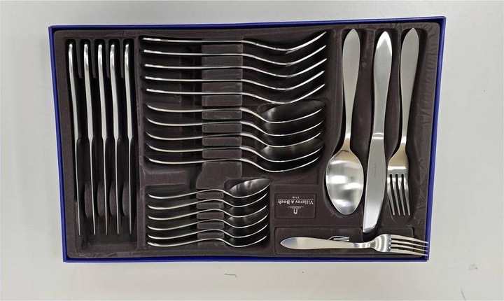 Produktbild Villeroy & Boch Tafelbesteck 30tlg. Arthur gebürstet (30 Stück, Besteck Set)
