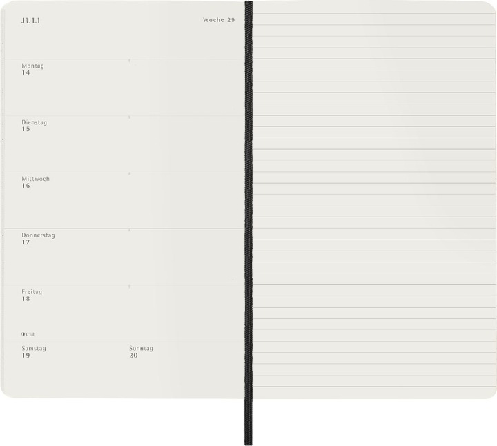 Immagine prodotto Moleskine Notizkalender (A5, Tedesco)