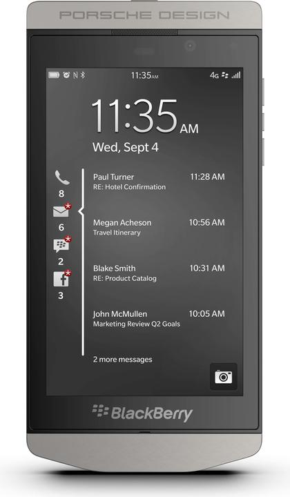 Produktbild BlackBerry P9982 (64 GB, Silver, 4.20", Single SIM, 4G)