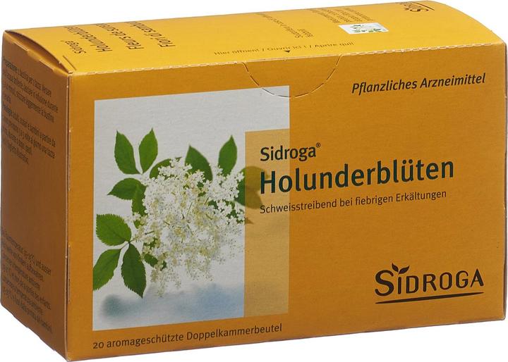 Produktbild Sidroga Holunderblüten Tee Beutel (50 g)