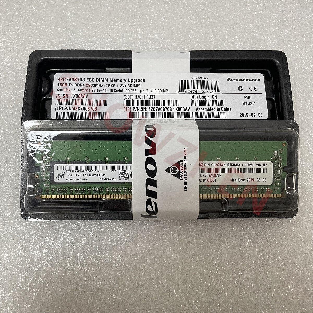 Thumbnail - Lenovo TruDDR4 (2 x 8GB, 2933 MHz, DDR4-RAM, DIMM), RAM