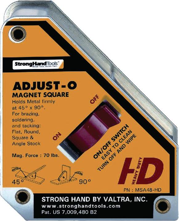 Actual product image BRW Magnet square MSA48-HD