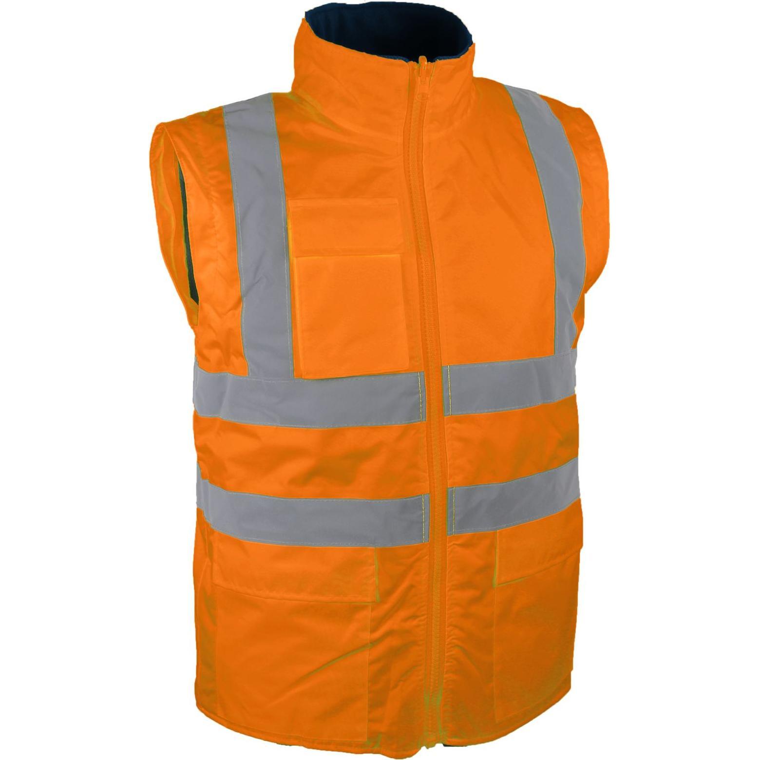 Singer Safety, Arbeitsjacke, 4 in 1 Warnschutz Parka (M)