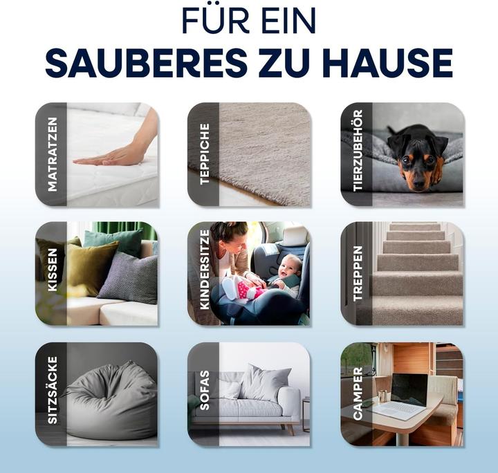 Actual product image CleanMaxx Compact 3-in-1 Steam Cleaner and Vacuum with Dual Tank System