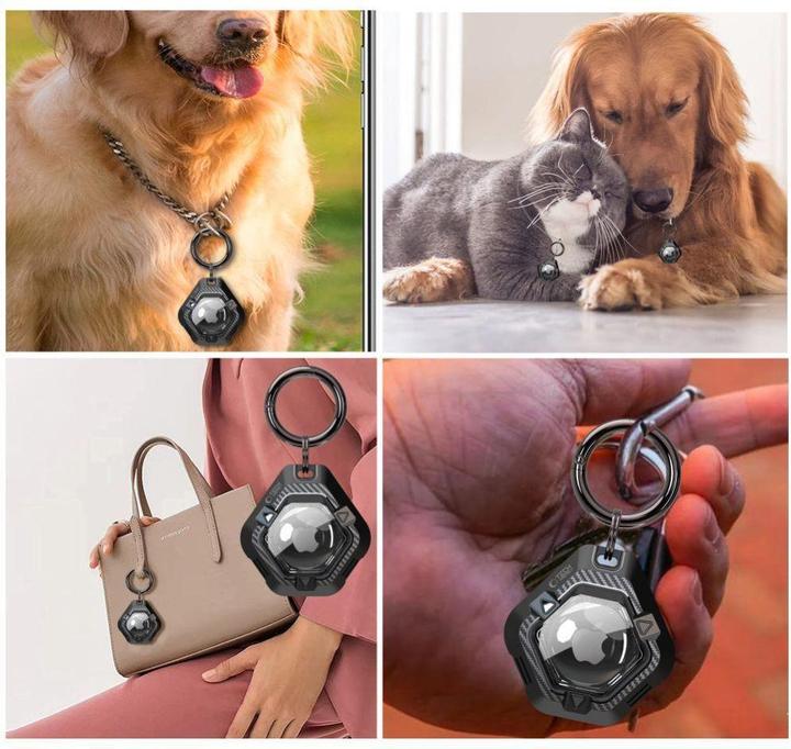 Actual product image Tech-Protect Defense Apple Airtag 1 / 2 Schwarz