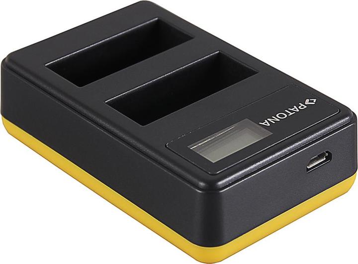 Produktbild Patona Dual LCD USB Ladegerät Nikon EN-EL14 (Kamera Akku Ladegerät)