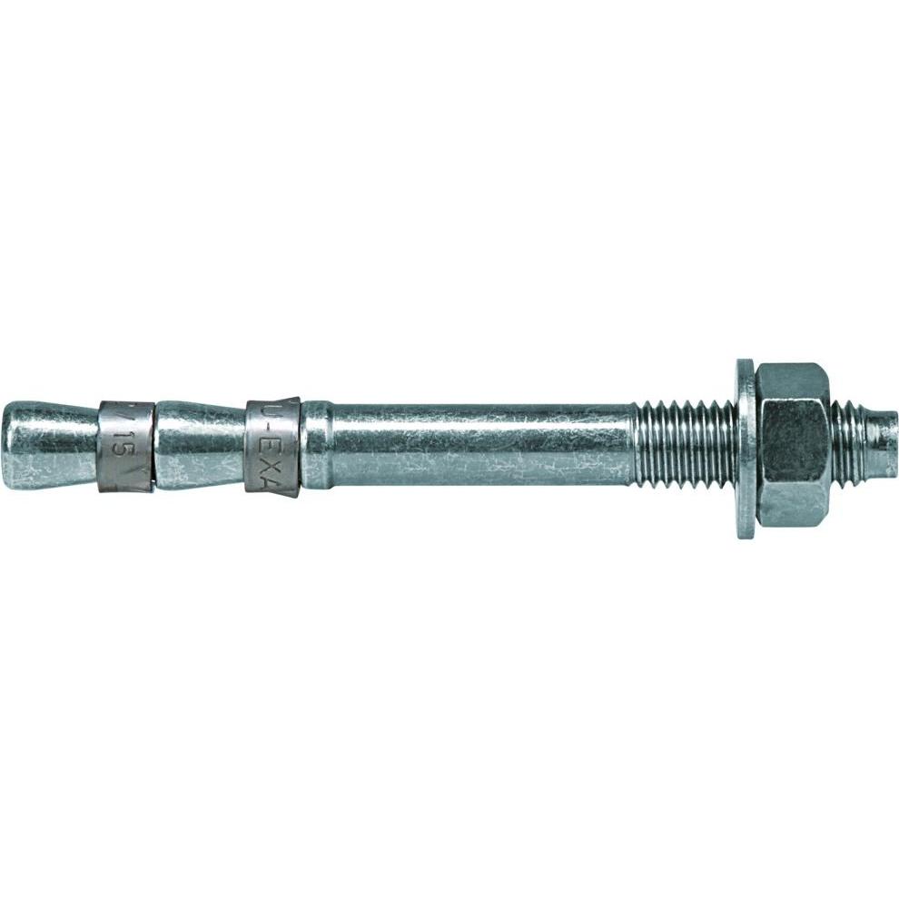 Fischer, Dübel, Bolzenanker R 88715 EXA 20/220 Stahl galvanisch verzinkt/Spreizclip A 2 (10 Stk.)