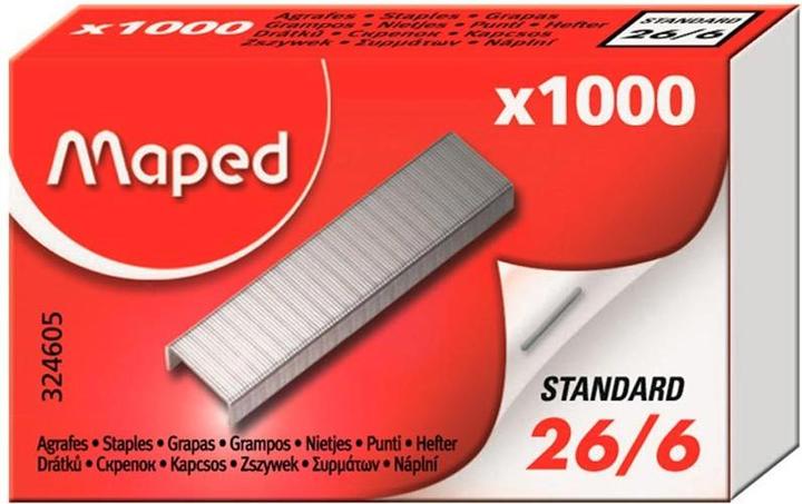 Maped Staples 26/6, galvanised, small pack (1 x)