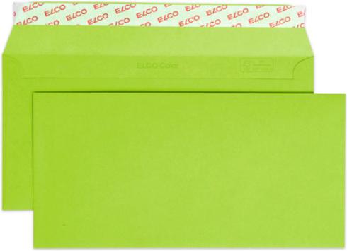 Produktbild Elco Couvert Color o/Fenster C5/6 18833.62 100g, grün 250 Stück (C5/6, 250 x)