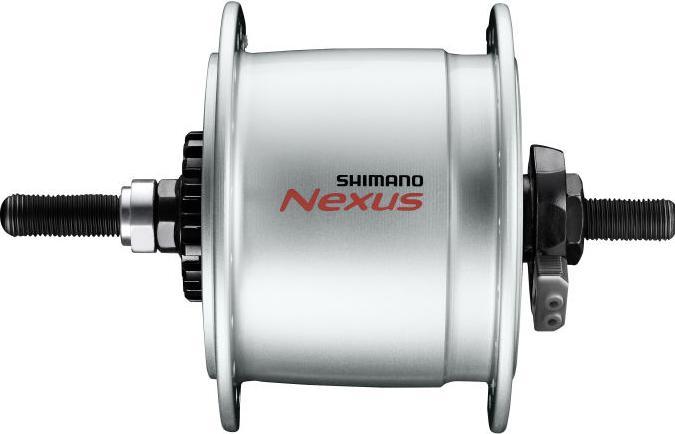 Image du produit Shimano Moyeu-dynamo DH-C6000 Roller-Brake argent, 100mm (Frein sur jante)