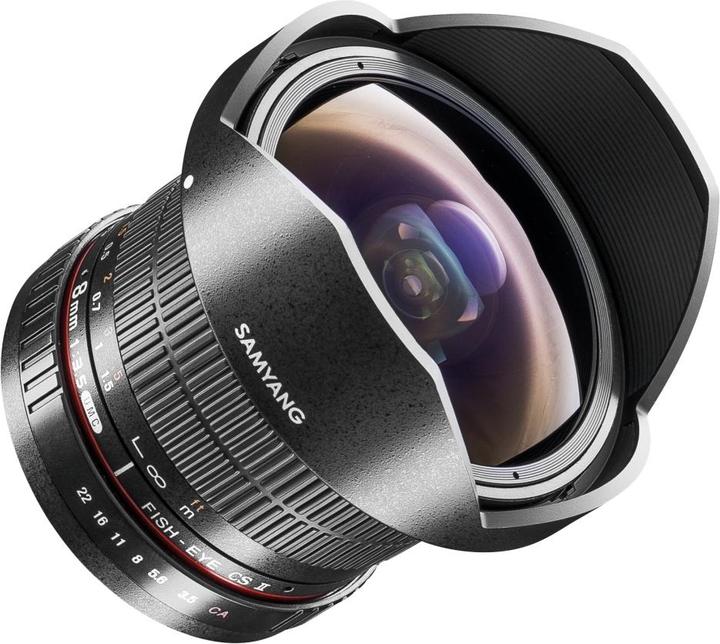 Actual product image Samyang 8mm f/3.5 Asph IF MC Fisheye CSII DH - Nikon F (Nikon F, APS-C / DX)