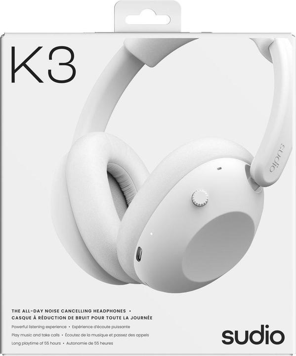 Actual product image Sudio K3 White