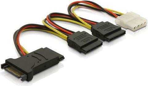 Produktbild Delock SATA zu 3x Serial ATA und 1x Molex