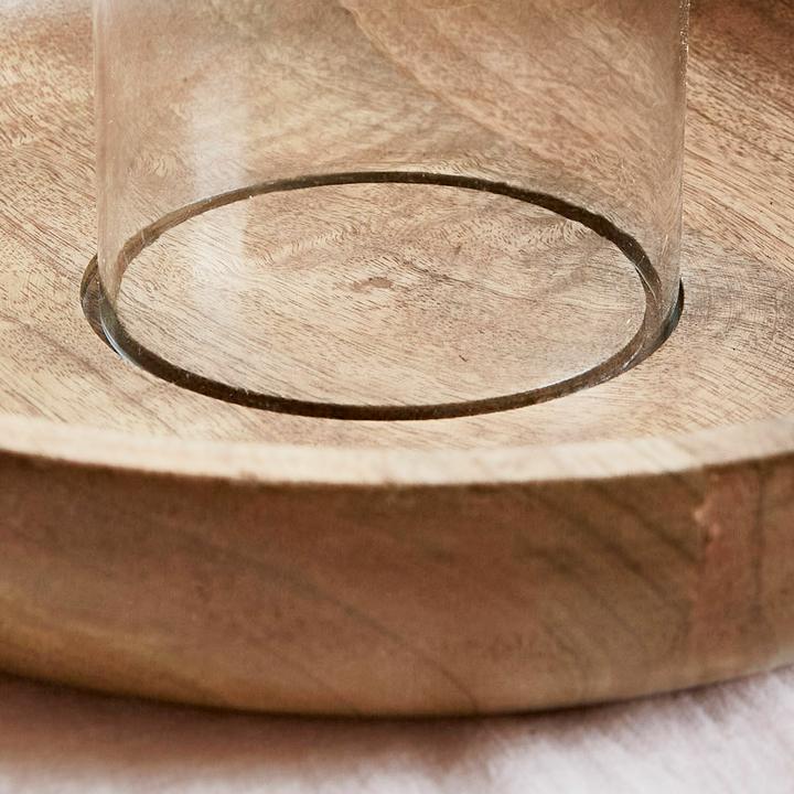 Immagine prodotto Loberon Vassoio portacandele Rocio marrone