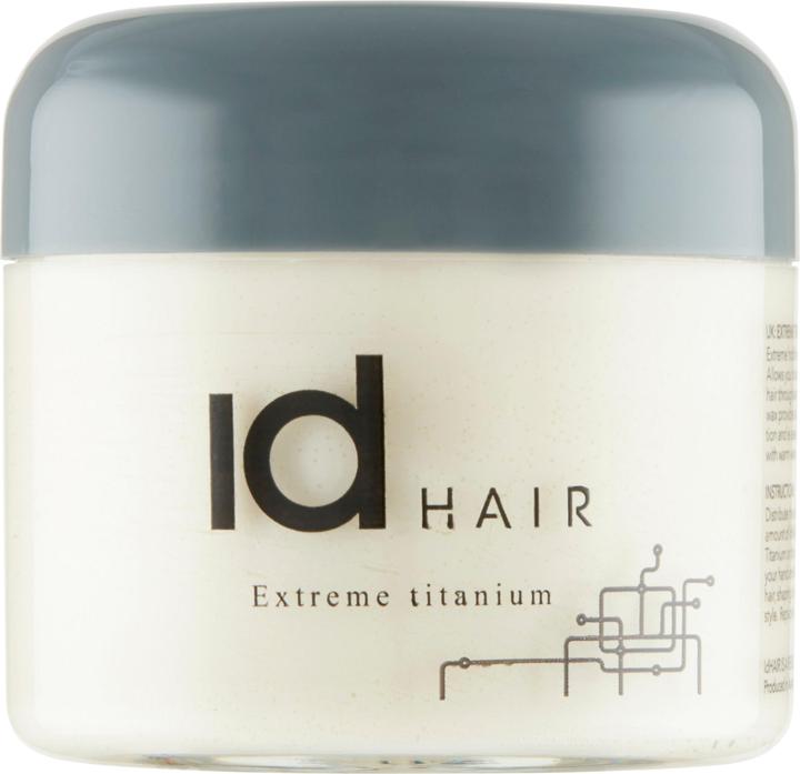 IdHair Extreme Titanium Haarwachs 100 ml (Haarpaste, 100 ml)