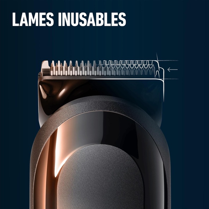 Actual product image Gillette KING beard trimmer + 3 combs