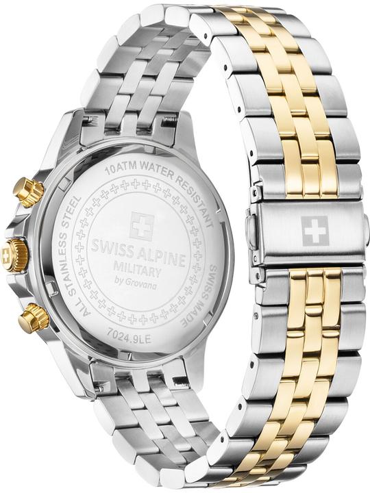 Image du produit Swiss Alpine Military 7024.9144 Herrenuhr Cruiser Chronograph 44mm 10ATM (Montre analogique, 44 mm)