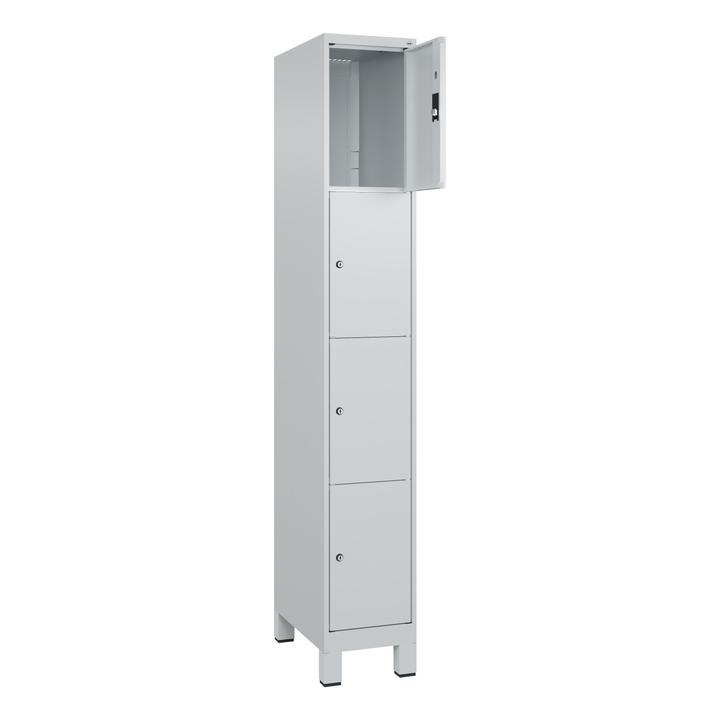 Produktbild C+P Fächerschrank Classic Plus, 4 Fächer übereinander, Abteilbreite 30 cm, mit Füssen (30 cm, 195 cm)