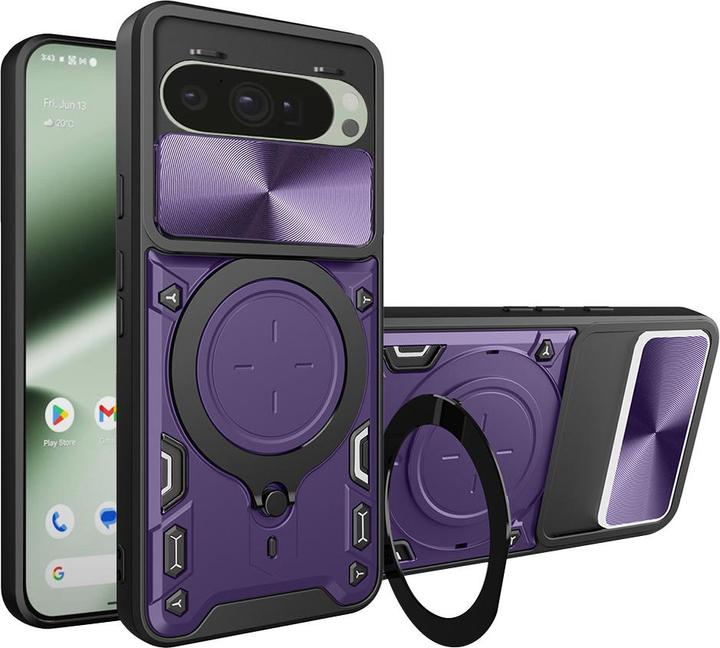 Produktbild Techsuit - CamGuard Pro - Google Pixel 10 / 10 Pro - Purple (Google Pixel 10, Google Pixel 10 Pro)