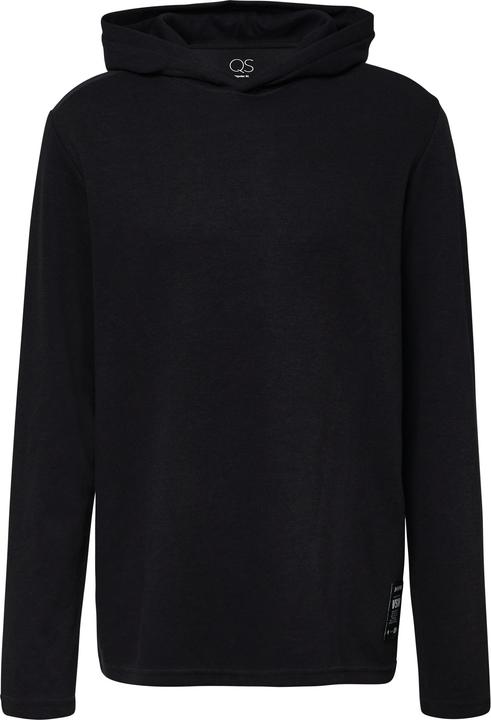 Produktbild s.Oliver T-Shirt Hoodie aus Rippware (L)