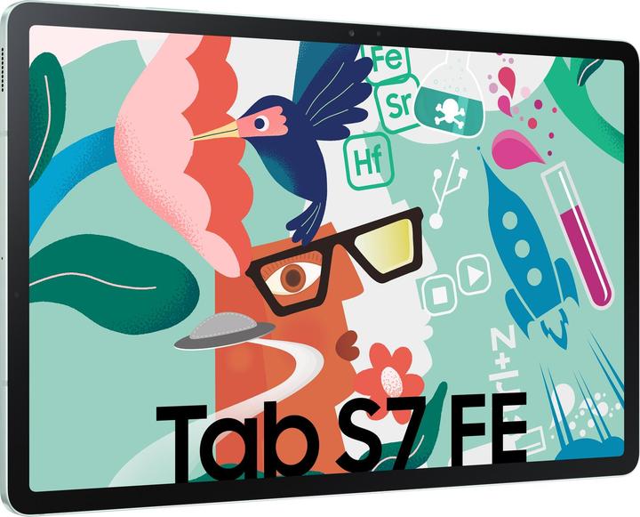 Actual product image Samsung Galaxy Tab S7 FE (WLAN only, 12.40", 64 GB, Mystic Green)