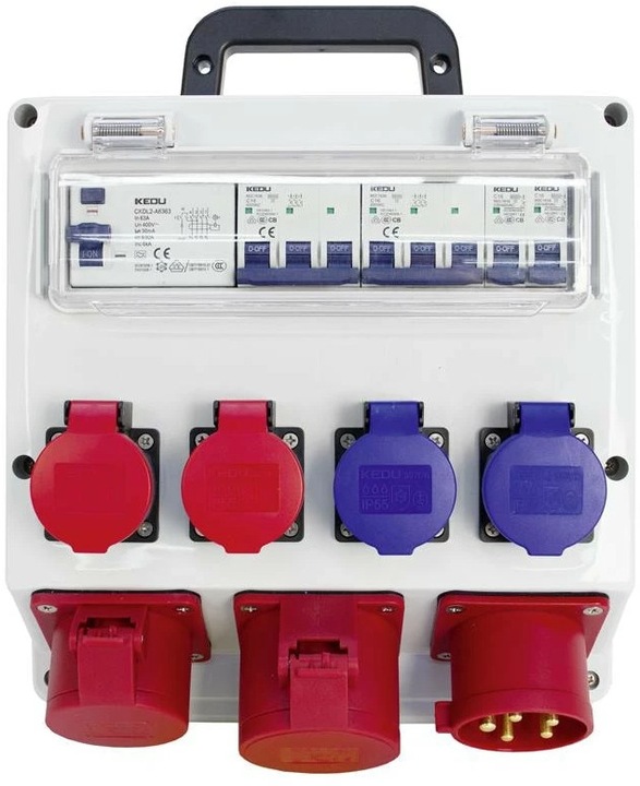 Image du produit Steffen Panneau de chantier (6 x, CEE 32/5, Type 23, Type 25, CEE 16/5)