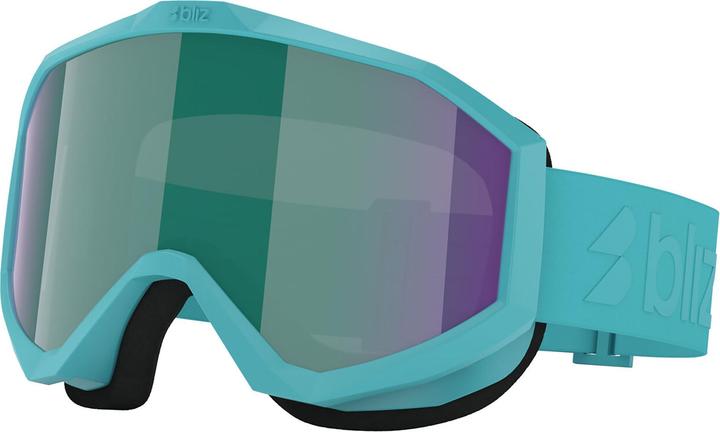 Matte turquoise, Brown W Green Multi