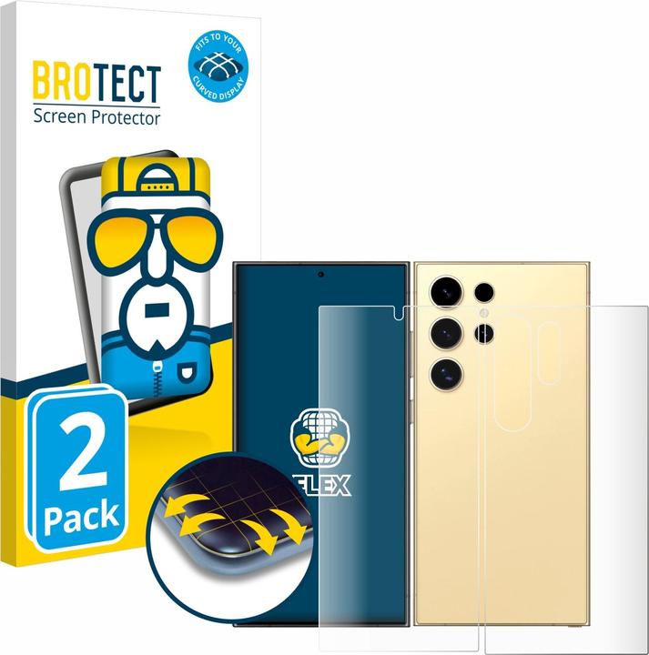 Actual product image BROTECT Full cover screen protector (2 pcs., Samsung Galaxy S24+)