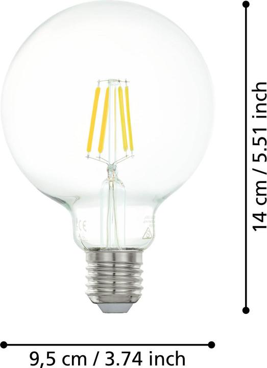 Immagine prodotto EGLO Lampadina LED E27 (E27, 4 W, 470 lm, 1 x, D)