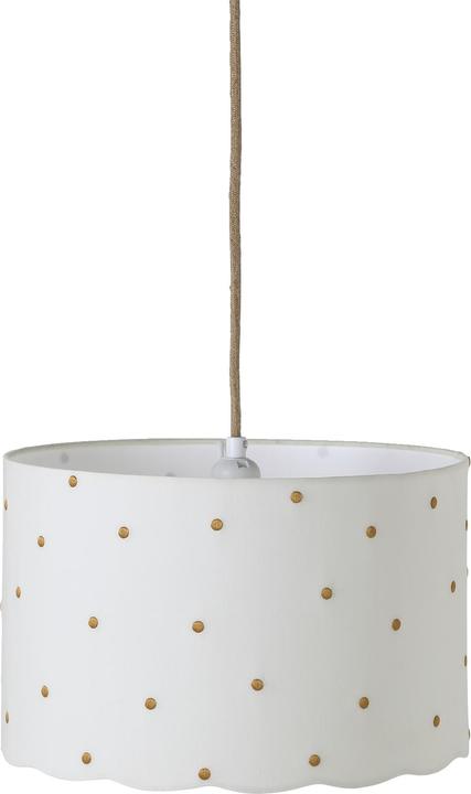 Vertbaudet Kinderzimmer Lampenschirm mit gestickten Tupfen