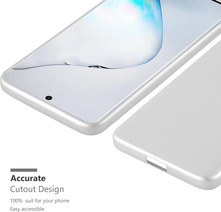 Produktbild Cadorabo TPU Matt Metallic Cover (Samsung Galaxy Note 10 Plus)