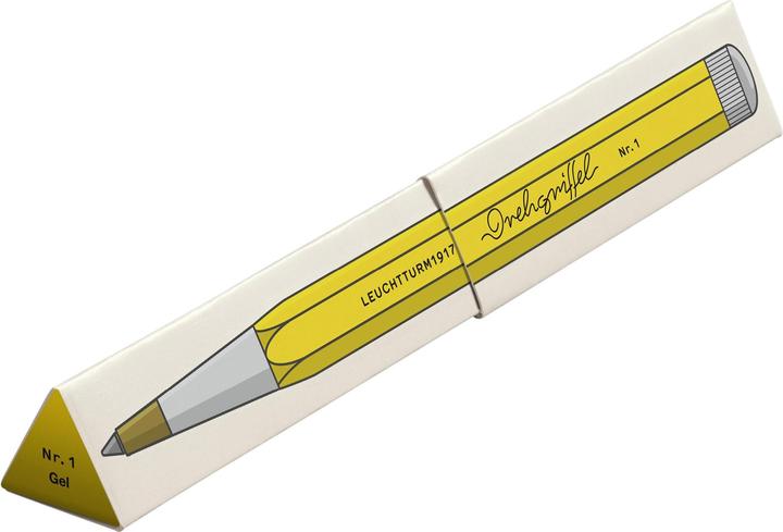 Actual product image Leuchtturm1917 Gelschreiber Drehgriffel 0.5 mm, Zitrone (Lemon, 1 x)
