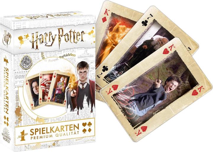 Produktbild Winning Moves Harry Potter: Spielkarten (Deutsch)