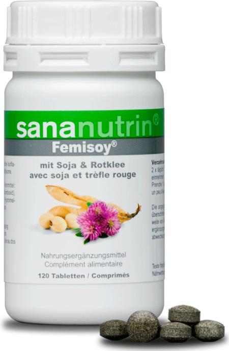 Produktbild Sananutrin Femisoy (120 Stück, Tabletten, 60 g)