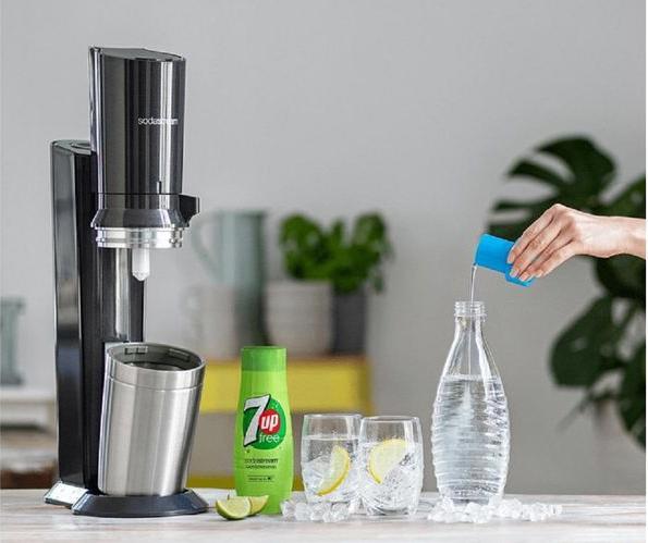 Actual product image SodaStream Syrup 7Up free lime/lemon 440 ml (1 x 44 cl)